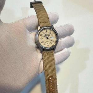 Seiko 5 SNK803K2 Military Beige Automatic Field Watch